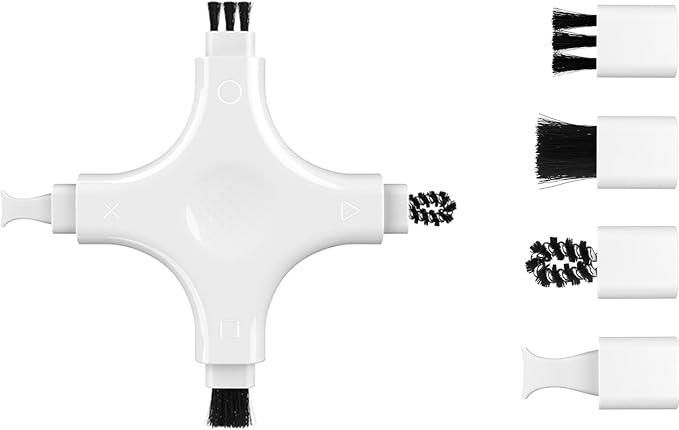 Phone Cleaning Kit, Multi-Tool Charging Port Cleaner with Soft PVC Brushes for iPhone & USB-C Devices, Speakers & Earbuds, White by Makeabetterlife%7E