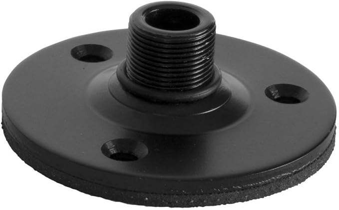 On-Stage 6" Microphone Gooseneck and OnStage TM08B Microphone Flange Mount - Image 3
