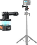 VRIG Quick Release Base Mount Kit for GoPro Accessories, Magnetic Quick Release Camera Tripod Mounts for Insta 360, DJI Osmo Action 5Pro/4/3,Go Pro Hero 13 12 11 10 9,with 1/4" Screw Hole for Tripod by VRIG
