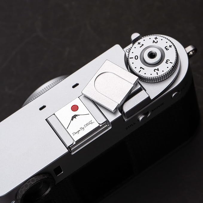 Camera Hot Shoe Cover/Shutter Button, Soft Release Button,Suitable for FUJIFILM XT5 XT4 XT3 XT30 XT20 X100V X100F XT100 X-E3 X-PRO2 X-PRO3 (Mountain-Hot Shoe Cover) - Image 5