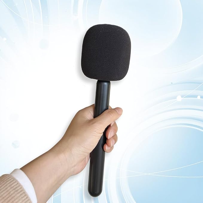 QJYTH Mic Holder For Dji Mic 1/2/mini, Handle For Rode Wireless Go II/Pro | The handheld stick has a patch that can be directly attached to it. - Image 8