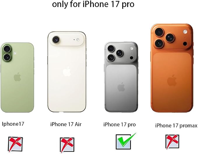 2 Pack Glitter Camera Lens Cover Protector for iPhone 17 Pro，Metal Bling Diamond Camera Lens Cover Sticker Protector (for iPhone 17Pro-Silver) - Image 5