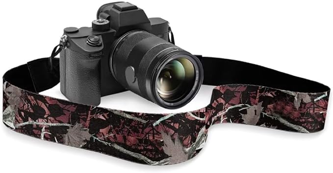 Coldinair Black Adjustable Camera Strap Universal Neck & Shoulder Soft Padded Strap for All DSLR Cameras,Binoculars by Coldinair