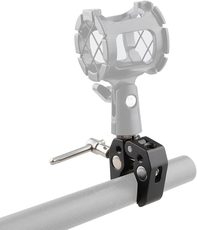 CAMVATE Crab clamp with 5/8"-27 thread for microphones - 1190 (Pack of 2) - Image 3