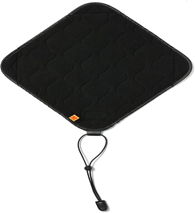 KODAK Camera Wrap Size M 31x31cm - Water-Resistant, Anti-Scratching and Dust-Free Protective Cloth for Mirrorless Camera, Compact Camera, Prime Lens (Black) [ONE item] - Image 2