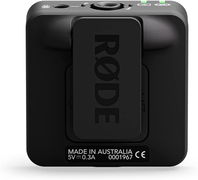 RØDE Wireless ME TX Ultra-compact Wireless Transmitter with Built-in Microphone, On-board Recording and up to 200m Range for Filmmaking, Interviews and Content Creation (Transmitter Only) - Image 4