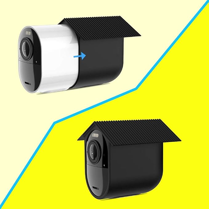 HOLACA Silicone Skin for Arlo Pro 6/5S/4/3, Arlo Ultra/Ultra 2 (3 Packs) | Weatherproof Silicone Case, Anti-Scratch Protective Cover, Extra Protection, Black - Image 2
