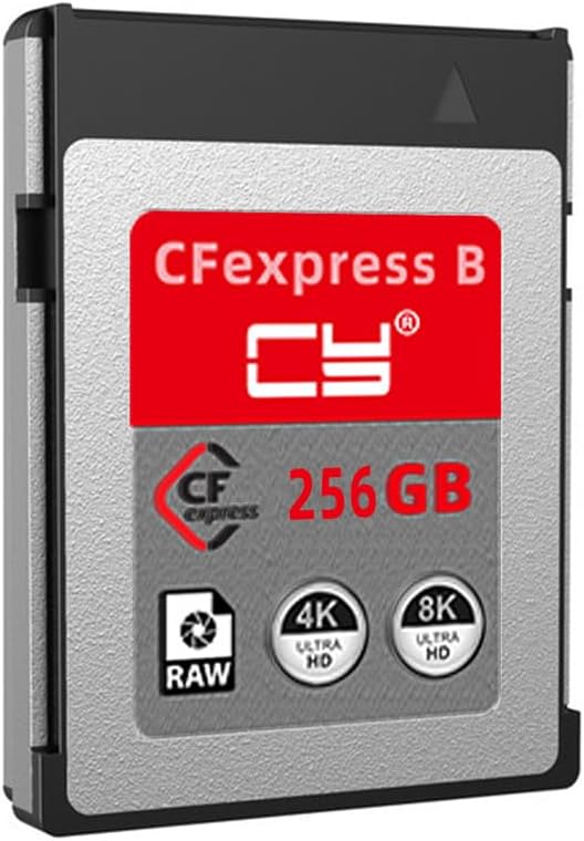 CFexpress Type-B 256GB Memory Card CFE CFB Adapter Compatible with XS Camera 8K RAW PCIe Expansion by NFHK