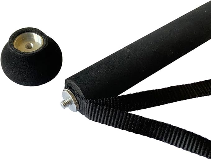 Brunton Three-section Monopod for Binoculars and Transits | Adjustable Aluminum Staff, Stabilization Platform, 1/4-20 Thread, For Pocket Transits, Cameras, and Optics - Image 3