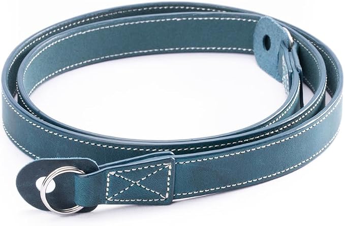 Vintage Minimalist Genuine Leather Camera Strap Crazy Horse Leather Shoulder Strap For DSLR For Fuji For Nikon For LEICA - Image 3