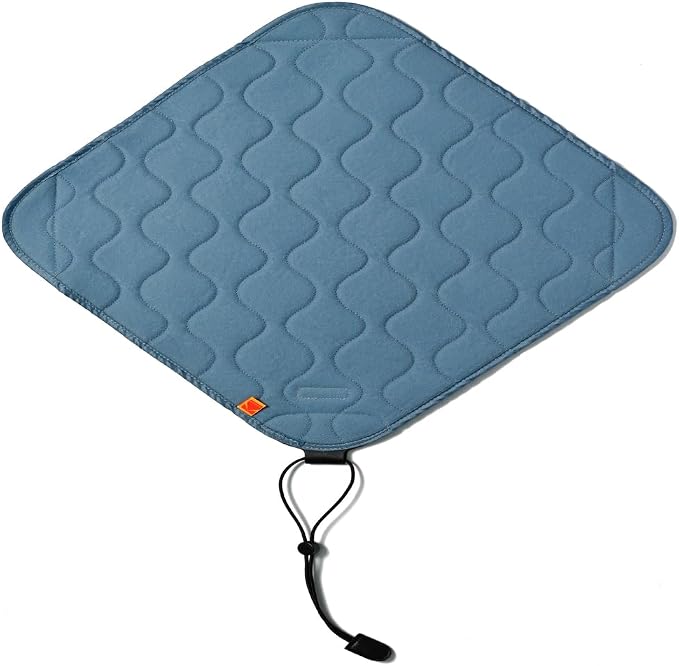 KODAK Camera Wrap Size L 38.5x38.5cm - Water-Resistant, Anti-Scratching and Dust-Free Protective Cloth for SLR Camera, Tele Lens (Steel Blue) [ONE item] by Unknown