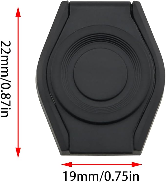 4PCS Protective Lens Privacy Cover Shutter, Universal Webcam Cover, Desktop Computer External Webcam Lens Cover Shutter Cap Hood, Streaming Web Camera Privacy Cover Clip, Black - Image 2