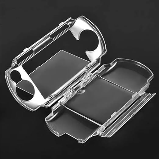 CYSFETENA Clear Hard Case Cover Compatible with PSP 1000/1001- Replacement Transparent Slim Anti-Scratch PSP 1000 Game Console Snap-in Crystal Protector Housing Case - Image 8