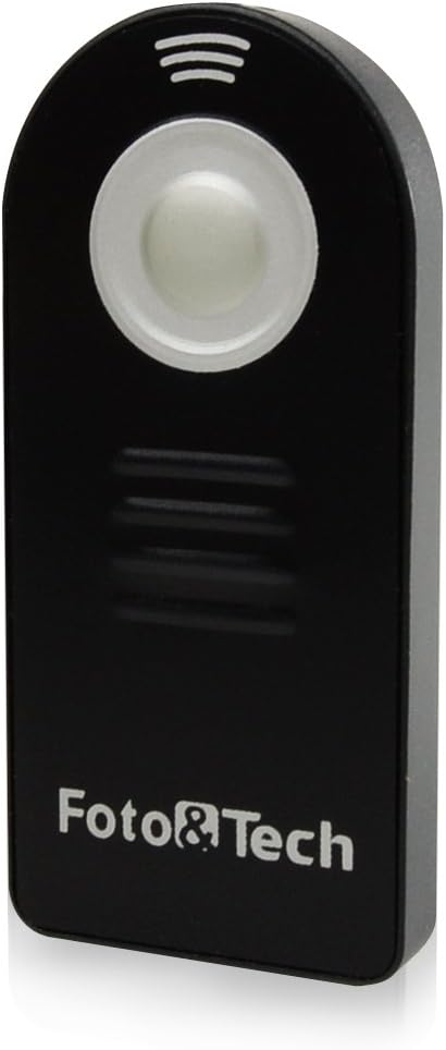 Foto&Tech FTML-L3 Wless Rmote Control Compatible with Nkon D7500 D750 D3400 D3300 D3200 D5500 D5300 D5200 D5100 D7200 D7100 D7000 D610 D600 D60 D70 D80 COOLPIX P900 P7800 P7700 A/1 J1 (1 Piece) by FOTO%26TECH