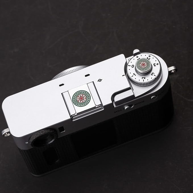 Chinese Mahjong Camera Shutter Button and Camera hot Shoe Cover, Suitable for Fuji XE3/XE4/XT100/XT200/XT20/XT30/XT4/XT5/XPRO2/XPRO3/Nikon ZF (Chinese Mahjong Shutter Button and hot Shoe Cover) - Image 6