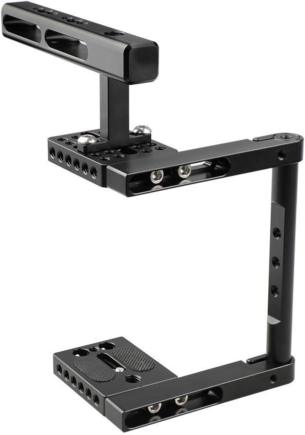 CAMVATE Basic Camera Cage Rig with Top Handle Universal Use - 1897 by CAMVATE