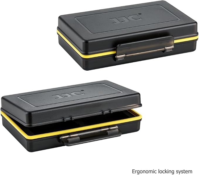 LP-E6 LP-E6N LP-E6NH Battery SD Card Case Holder for 6 SD 2 Battery, Water-Resistant Camera Battery Storage Organizer Box for Canon EOS R6 R5 Mark II R R7 R5M2 R 5D Mark IV III II 7D 6D Mark II - Image 3