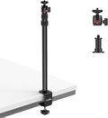 SMALLRIG Camera Mount C Stand, 15"-35" Adjustable Desk Clamp Table Tripod | Tabletop C Clamp Light Stand for Webcam, DSLR Camera, Ring Light, Live Streaming, Photo Video Shooting by SmallRig