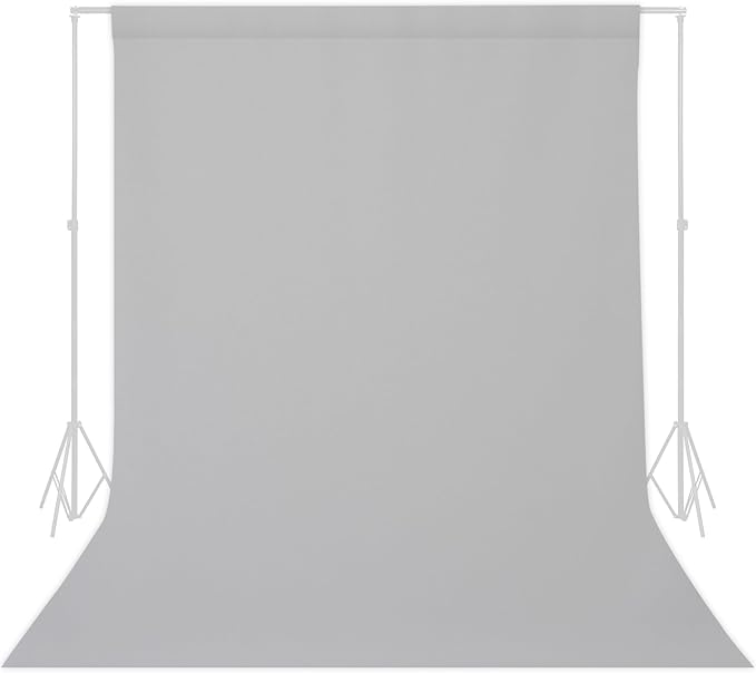 TRLYC Gray Photography Backdrops 5x7 FT Seamless Background for Studio | Gray Backdrop for Photoshoot Video Backgrounds Screen Party Wrinkle-free Polyester Non-Glare Rod Pocket Easy Setup by TRLYC