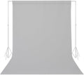 TRLYC Gray Photography Backdrops 6x9 FT Seamless Background for Studio | Gray Backdrop for Photoshoot Video Backgrounds Screen Party Wrinkle-free Polyester Non-Glare Rod Pocket Easy Setup by TRLYC
