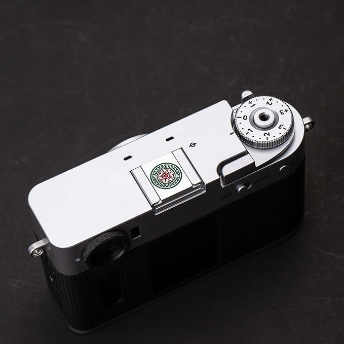 Chinese Mahjong Camera Shutter Button and Camera hot Shoe Cover, Suitable for Fuji XE3/XE4/XT100/XT200/XT20/XT30/XT4/XT5/XPRO2/XPRO3/Nikon ZF (Chinese Mahjong hot Shoe Cover) - Image 7