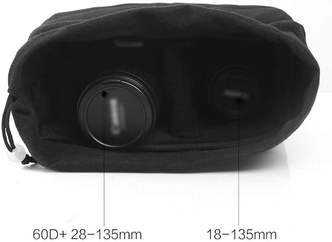 Koolertron Shockproof Camera Photo Bag for SLR TLR Camera Insert Partition Padded Case,Can be Put Directly Into the SLR Camera Bag With Freely Adjustable Compartment - Image 9