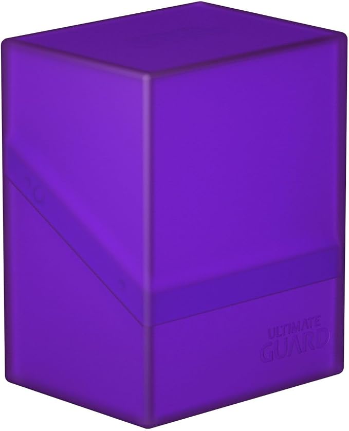 Ultimate Guard Boulder Deck Case 80+ Std. Size Amethyst by UltimateGuard