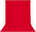 TRLYC Red Photography Backdrops 7x10 FT Seamless Background for Studio | Red Backdrop for Photoshoot Video Backgrounds Screen Party Wrinkle-free Polyester Non-Glare Rod Pocket Easy Setup by TRLYC