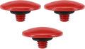 PATIKIL Camera Shutter Button, 3 Pack Soft Shutter Release Button Pure Copper Camera Button Convex Suitable for Nikon for Fujifilm for Leica DSLR/SLR Camera, Red by PATIKIL