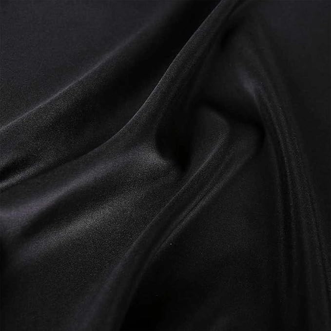GFCC 8FTX10FT Black Backdrop Background for Photography Photo Booth Backdrop for Photoshoot Background Screen Video Recording Parties Curtain | Non-Reflective, Polyester, Easy Hang, Multipurpose Screen for Studio Photo Booth, Video Recording, Portrait,... - Image 8
