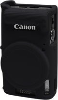 Easy Hood Camera Case for Canon ELPH 360/IXUS 285 HS/IXY 650 Camera,Black | With Removable Lens Cover,Soft Silicone Protective Case,Anti-Scratch,Dustproof,Shockproof,Enhanced Grip,Camera Accessories by EasyHood