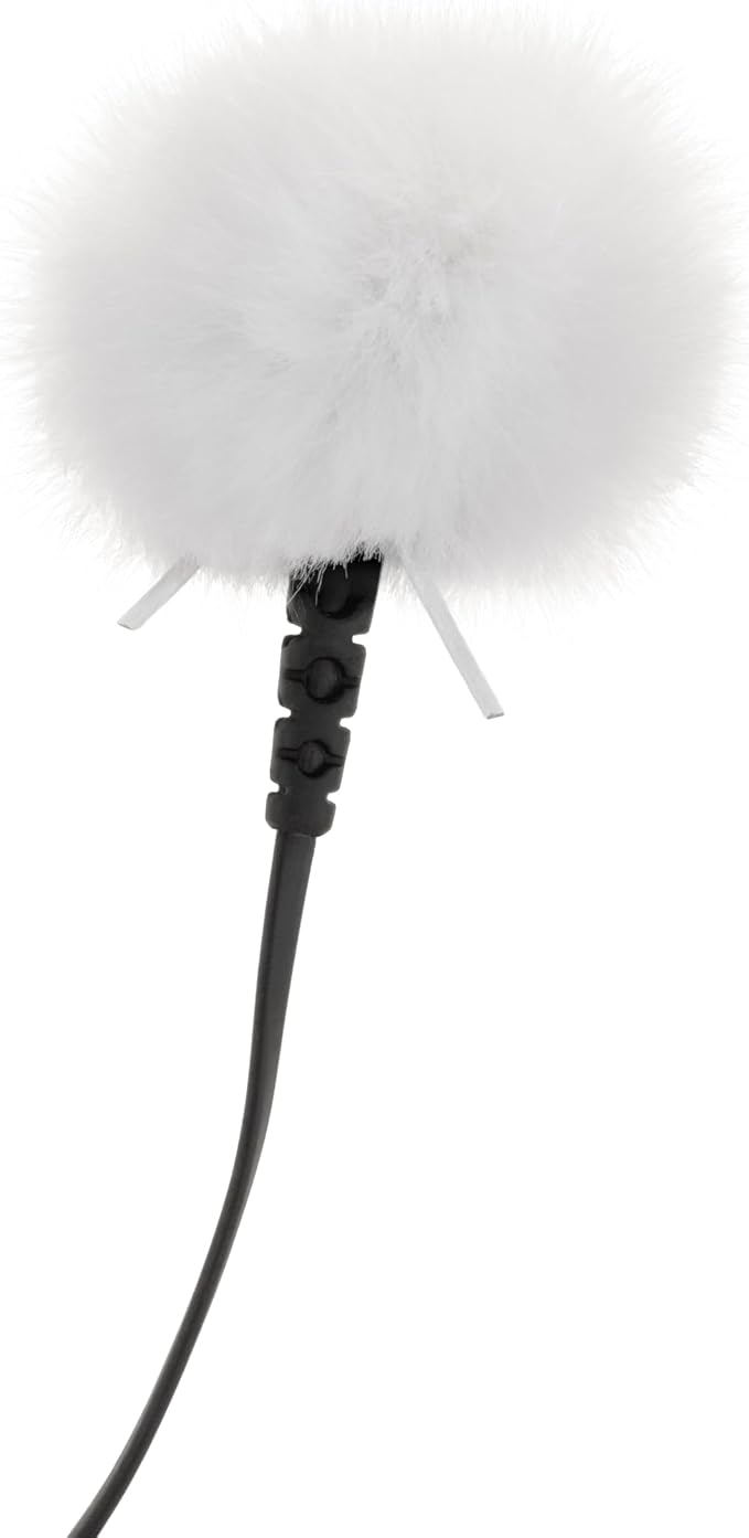 Bubblebee Outdoor Mic Cover Kit for RODE Lavalier II & RODE Wireless Pro Accessories –Wind Reduction Dead Cat Mic Windscreen Cover -Content Creators, Videographers, Audio Engineers & Filmmakers, White - Image 6
