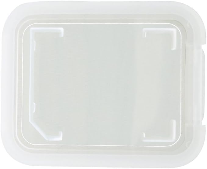 20pcs Plastic Memory Card Storage Case Compatible with SD MMC/SDHC PRO Duo White (20 PCS) - Image 5