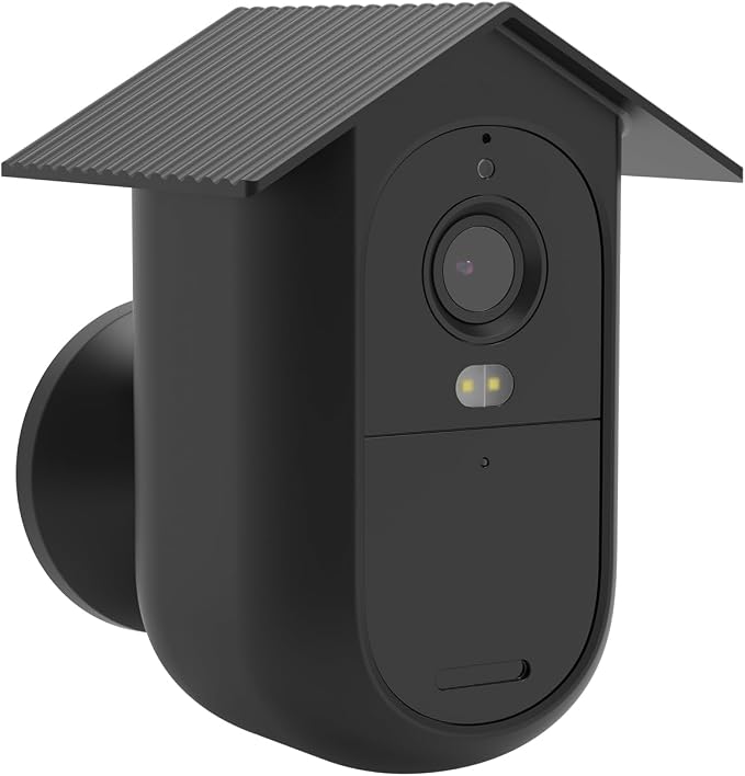 Holicfun Silicone Cover for Arlo Essential Outdoor Camera (2nd Gen), 2-Pack | Protective black skin, bridhouse design, adds extra protection, ideal for disguise, easy to install and remove - Image 2