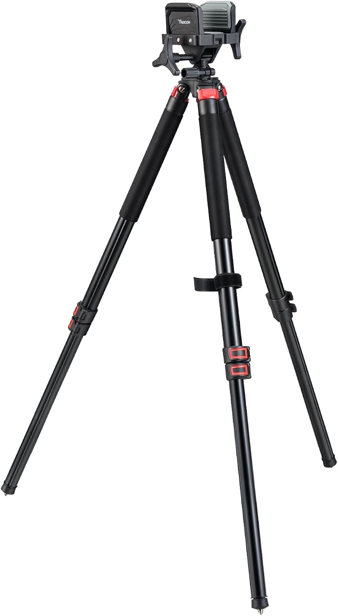 Trakiom Clamping Tripod Rest Aluminum Frame with Integrated Clamp Head by Trakiom