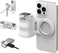 TELESIN Fun Shot Zoom Magnetic Phone Camera Grip for iPhone/Magsafe/Android | Camera Grip Handle with Detachable Wireless Shutter Remote - Supports Native Camera - 1/4" Tripod Screw - Comfort Ergonomic by telesin