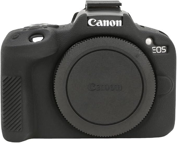 Case for R50, R50 Camera Silicone Protective Case, Lightweight, Anti-Scratch Slim Fit Soft Skin, R50 Accessories - Black by AEXUTDA