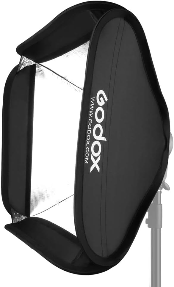 Godox Softbox 32''x32'' 80CMx80CM Fast-Setup Foldable for Bowens Mount | Photography Lighting Soft box for Camera Flash Photography Studio Flash - Image 2