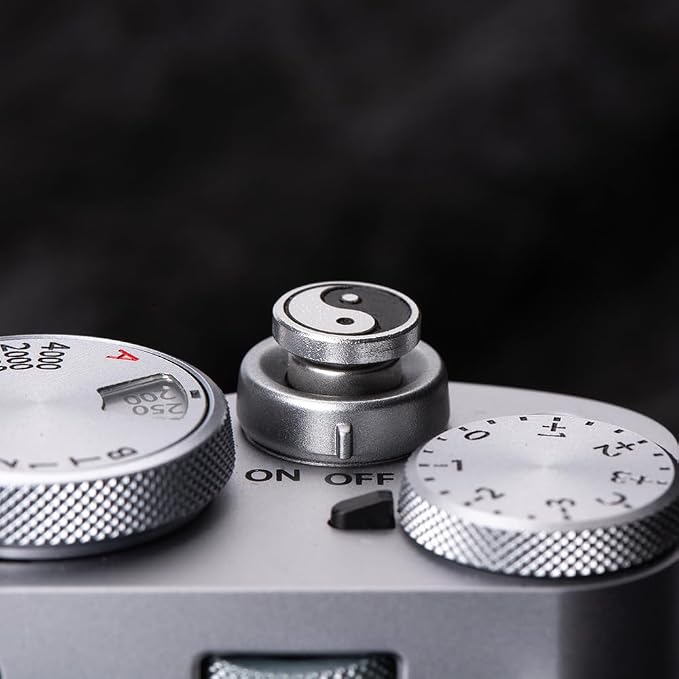 Camera Soft Release Button, Shutter Button for Fujifilm X-T5 X-T4 X-T3 X-T30 X-T30 II X-T20 X-PRO3 X100VI X100V X-E4 X-E3 for Nikon zf (Eight Diagrams Button) - Image 7