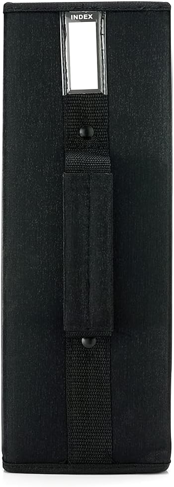 CCidea CD Case DVD Case Storage Holder-264 Capacity,Media Binder, CD Wallet, Disc Booklet, L11.4 x W 6.4 x H3.5 INCH (Black) - Image 7