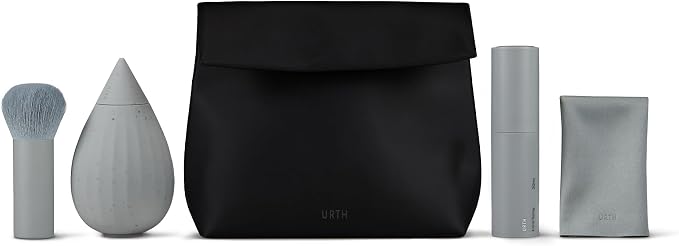 Urth 4-in-1 Glass Cleaning Kit | With Optical Coated Lens Spray, Camera Air Blower, Dust Brush, Microfiber Cloth for DSLRs, Lenses, Laptops, Glasses by Urth