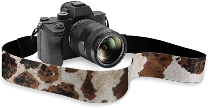 Coldinair Black Adjustable Camera Strap Universal Neck & Shoulder Soft Padded Strap for All DSLR Cameras,Binoculars by Coldinair