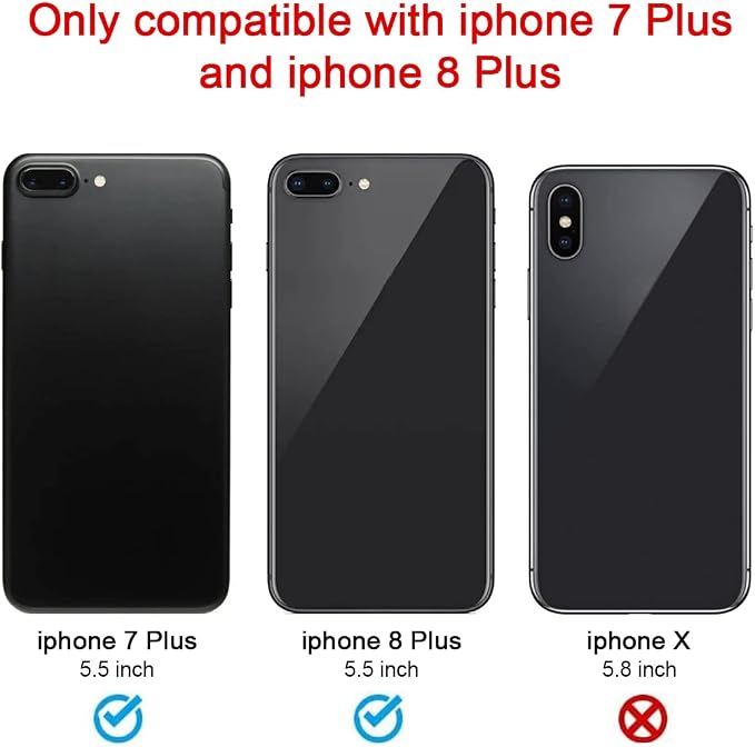 2 Pcs OEM Back Rear Camera Lens Glass Replacement for iPhone 8 Plus and 7 Plus with pre-Installed Adhesive and Reparing Toolkit - Image 7