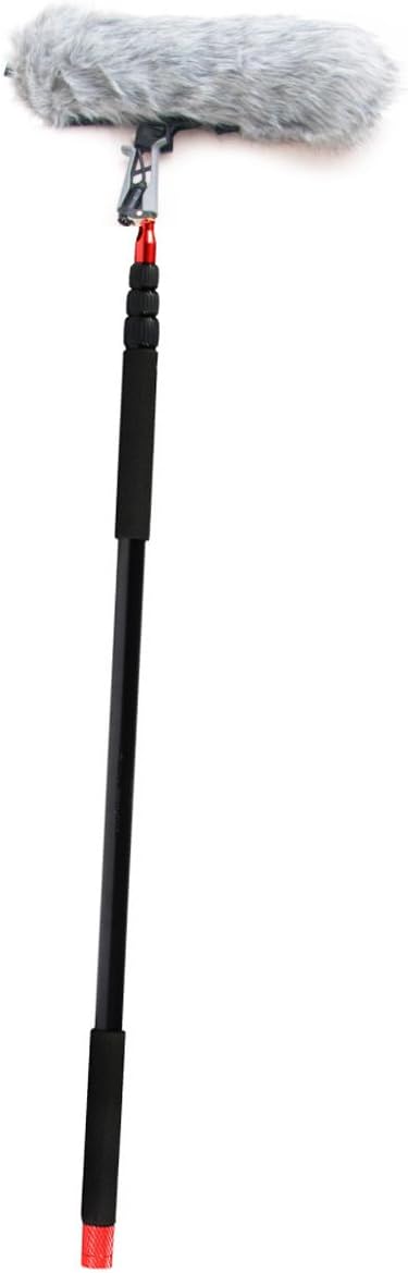 11.5 ft Professional Handheld Boom pole for Shotgun Microphones | Lightweight, Easy Twist Locks,Padded Handle, for Rode NTG Series, Sennheiser Audio-Technica Comic - Image 7