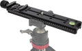 Camera Rail Nodal Slide 200mm Quick Release Plate Clamp Macro Rail with D-Ring Screws for Garmin Xero C1 DSLR Tripod Monopod Ball Head for Panoramic Close-up Photography by Leftfoto