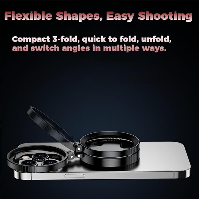 2026 Upgraded Anti-Glare Magnetic Phone Camera Filter, Anti-Glare Magnetic Phone Filter – Reduces Unwanted Reflections, Professional 52mm Polarizing Filter for iPhone Smartphone Photography (1Pcs) - Image 4