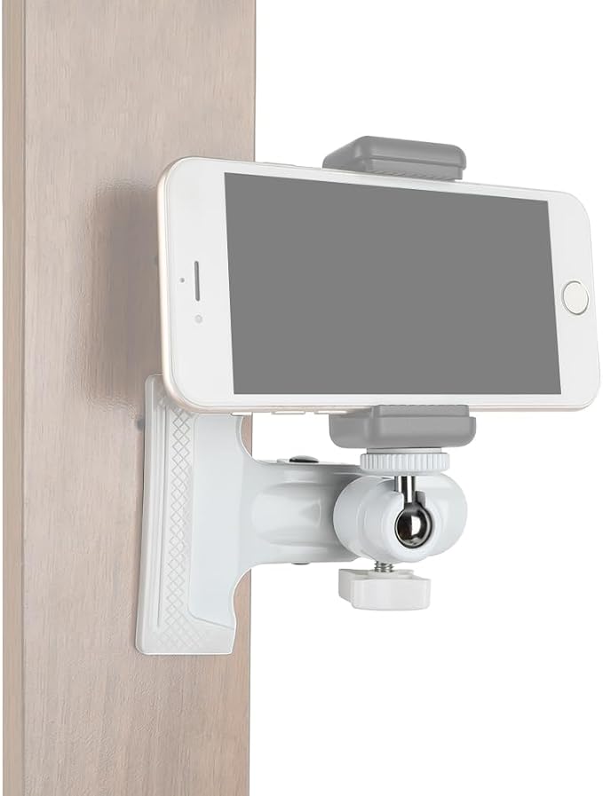 CAMVATE Spring Clip Clamp with Mini Ball Head Mount (White) - 3542 - Image 6