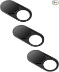 CloudValley Upgrade Webcam Camera Cover, [3-Pack] 0.023 inch Metal Camera Cover Slide | for Mac, iPad, MacBook Pro, MacBook Air, Laptops, PC/Computer, Tablets, Web Blocker Protect Your Privacy by CloudValley