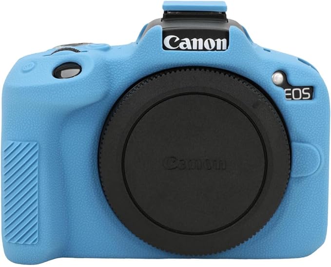 Case for R50, R50 Camera Silicone Protective Case, Lightweight, Anti-Scratch Slim Fit Soft Skin, R50 Accessories- Light Blue by AEXUTDA