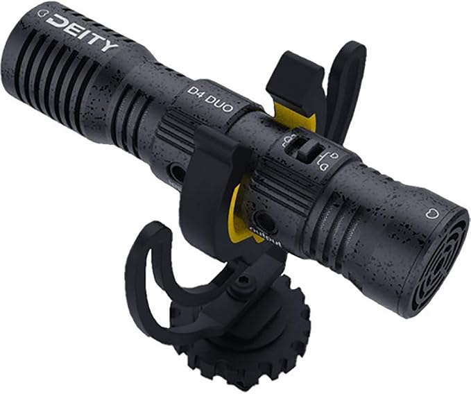 Deity V-Mic D4 Duo Dual Capsule Cardioid Microphone Camera-Mount Shotgun Mic ​Dual Mono/Stereo Recording Plug and Play with Rycote Shockmount for DSLR Camcorder Smartphone - Image 2